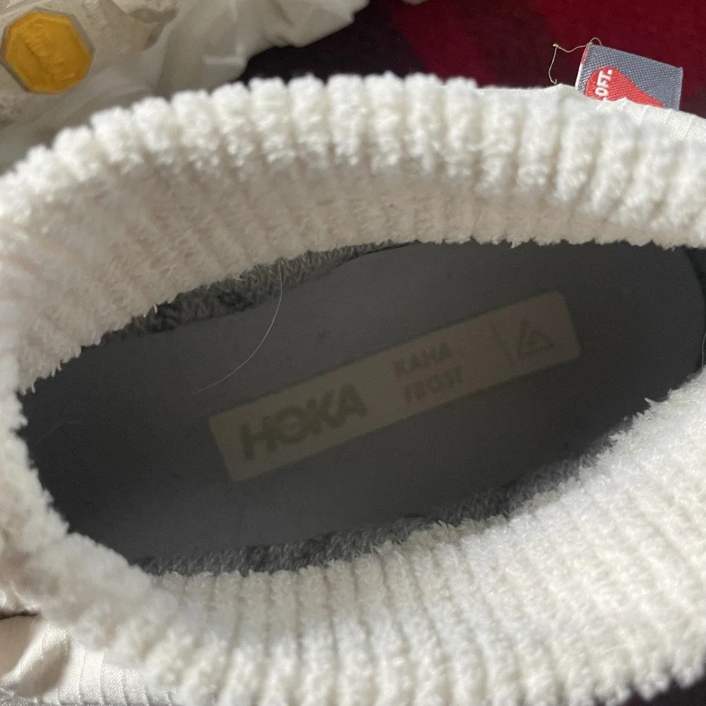 Hoka One One Kaha 2 Frost Moc Gtx Shoes Womens Size 7B White Gore Tex Trail